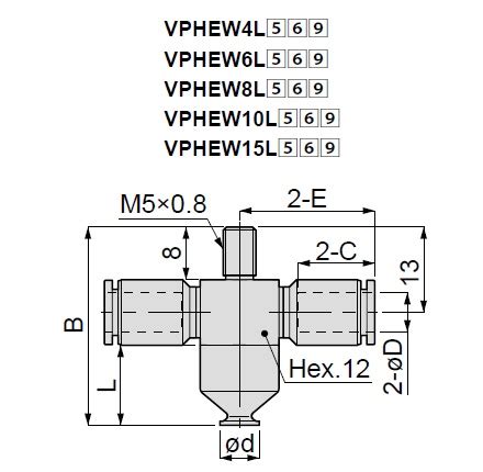 Vacuum Pad, Soft Type, VPHEW, One-touch Fitting Type | PISCO | MISUMI India