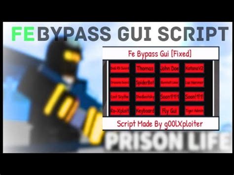 Image result for Fe Bypass Script GUI Pastebin