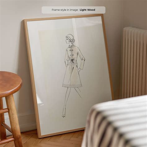 Vintage Fashion Sketch