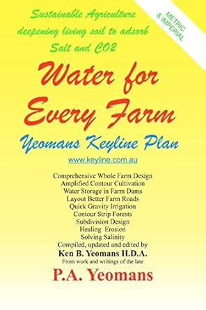 Buy Water for Every Farm: Yeomans Keyline Plan Book Online at Low ...