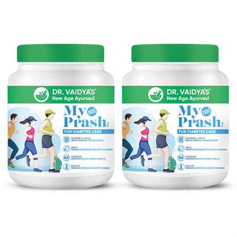 Buy DR. VAIDYA'S MY PRASH CHYAWANPRASH FOR DIABETES CARE-500 GMS PACK ...