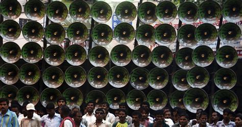 Amid the din over loudspeakers, an appeal for quiet on International ...