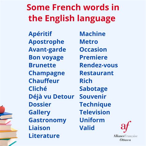 French and English are Almost Cousins - Alliance Française Ottawa