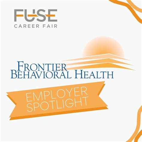 FUSE CAREER FAIR on LinkedIn: Frontier Behavioral Health is a nonprofit ...