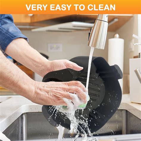 Buy 2 ਪੀਸੀਐਸ ਏਅਰ ਫਰਾਈਅਰ ਲਾਈਨਰਜ਼, ਸਿਲਿਕੋਨ ਏਅਰਫ੍ਰਾਇਅਰ ਲਾਈਨਰਜ਼ ਇਨਨਜਾ ਡੂਅਲ ...