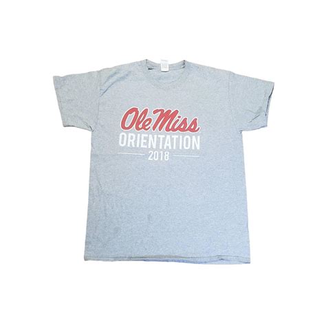 Ole Miss T-shirt size Large 90% Cotton 10%... - Depop