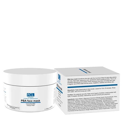 Buy Hyaluronic Kojic Acid PBA Mask Online – FCL Skincare