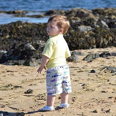 SwimZip Boy's Short Sleeve Rash Guard Swimsuit Set - | Ubuy India