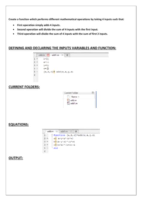 MATLAB Creating Functions 的图像结果