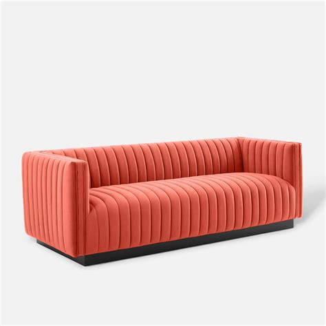 Jazz Solid Wood Frame and Hand stitched Three Seater Sofa - 83.8 ...