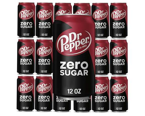 Snapklik.com : Diamond Coast Dr Pepper Zero Sugar, 12 Fl Oz, 18 Cans ...