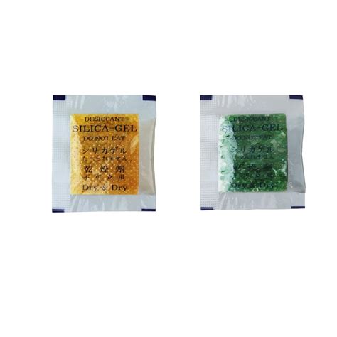Dry & Dry 1 Gram [50 Packets] Silica Gel Orange Indicating(Orange to ...