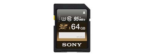 Sony 64GB SD Class 10 UHS-1 Blazing Fast Speed Memory Card (SF-64UZ ...