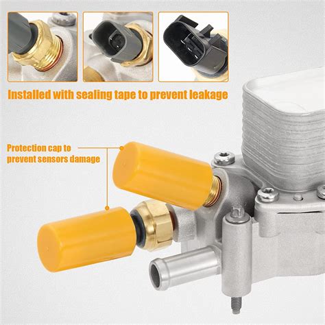 Buy 926-959 Engine Oil Filter Housing with Oil Cooler Sensors and ...