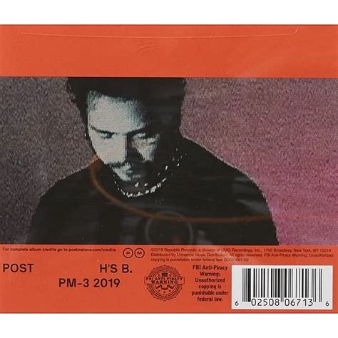 Post Malone - Hollywood's Bleeding CD - 0602508067136