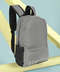 United Colors of Benetton Reseda 12.5 L Backpack Grey - Price in India ...
