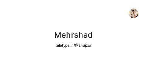 Mehrshad — Teletype