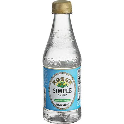 Rose's Simple Syrup 12oz