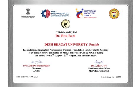 Faculty Achievements - Top Rank University in Punjab, North India ...