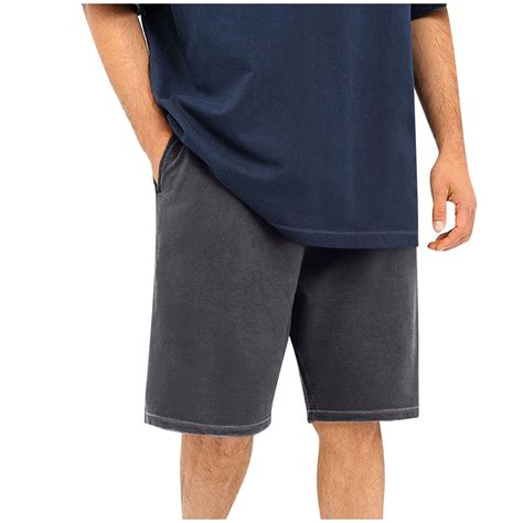 Akafmk Summer Mens Workout Shorts Plus Size Athletic Running Shorts ...