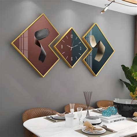 Buy Black & White Stripes Premium Acrylic Wall Clock Online @ Best ...