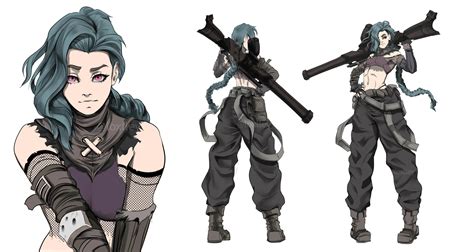 Character design - Jinx, by me : r/leagueofjinx
