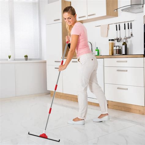 Mitclear 17In Floor Squeegee Mop with Extension India | Ubuy
