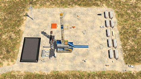Stallion Oilfield Services, Rig Site Renders - IMMIX Productions