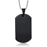 Buy Yellow Chimes Stainless Steel Plain Silver Army Dual Dog Tag ...