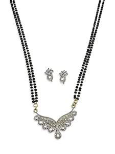 Buy OUR BRAND Traditional G66 Gold-Plated, Black Beaded Chain ...