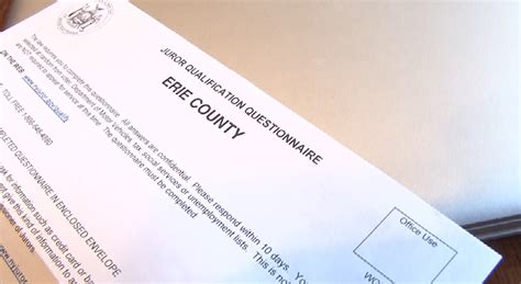 Erie County Residents Denied Online Juror Forms | wgrz.com