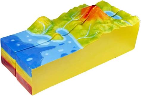JDXQBLD Volcanic Eruption Volcanic Eruption Model Geology India | Ubuy