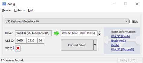Image result for Libusb Windows 10 Installation