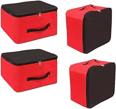 Storite Nylon Wardrobe Bag Moisture Proof Cloth Storage Organizer Saree ...