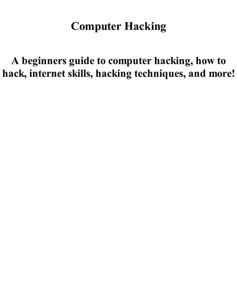 Image result for 101 Computer Hacking Tip Tutorial