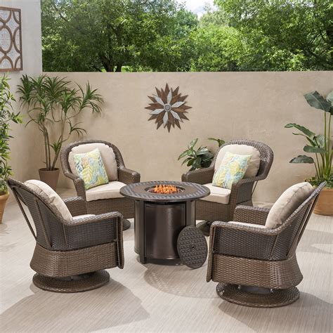Swivel Chairs Around Fire Pit at Bryan Riggs blog