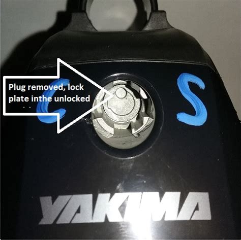 Image result for Remove Yakima Lock Core without Key