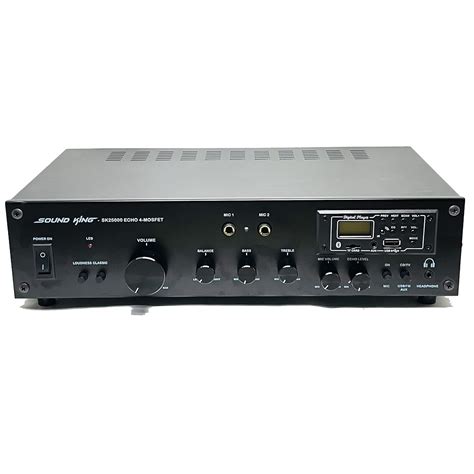 SOUND KING 180 Watt SK 25000-2 CH Bluetooth/USB Port/Aux/FM/CD in/TV in ...