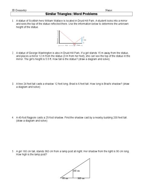 Word Problems for Triangles 的图像结果