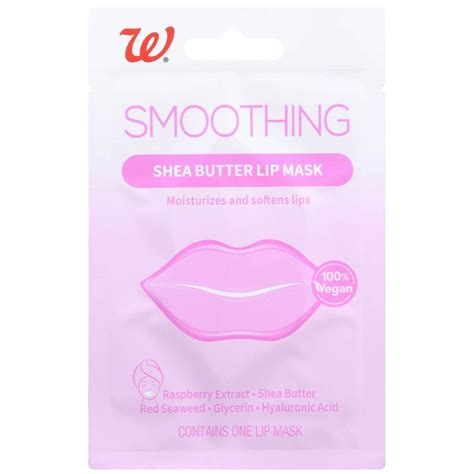 Walgreens Smoothing Shea Butter Lip Mask Shea Butter | Walgreens