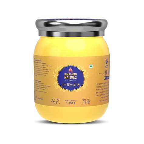 Buy Himalayan Natives A2 Gir Cow Ghee 500 ml | 100% Pure and Natural ...
