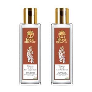 Khadi Organic Vitamin C & E Face Day Serum 120 ML - Brightening ...