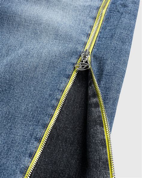 Diesel – D-Rise Zip Jeans Blue