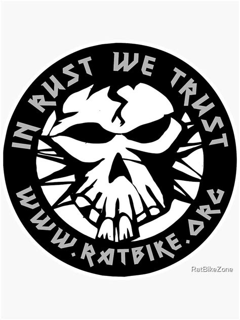 Image result for In Rust We Trust Sticker