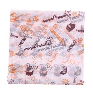 Jual 50 Lembar Kotak Kue Bento Kertas Pelapis Kertas Burger Kue Kertas ...