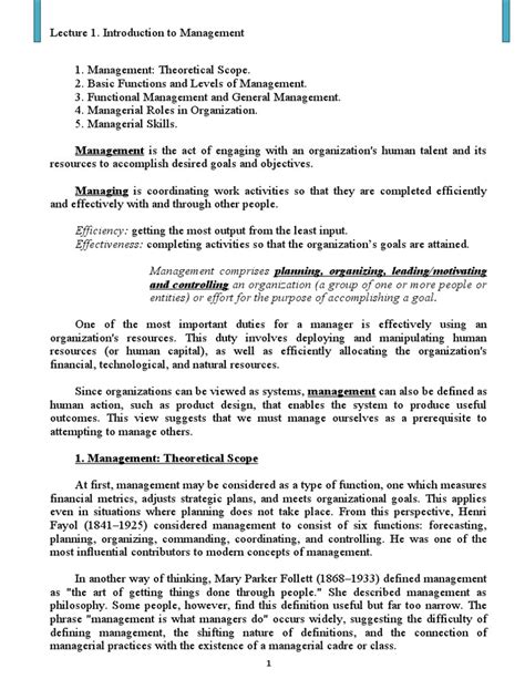 Introduction to Management PDF 的图像结果