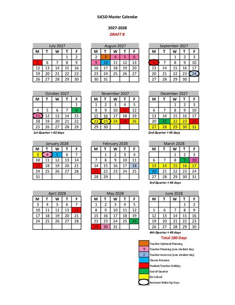 Knox District Calendar 2026 2027 - Printable Calendar