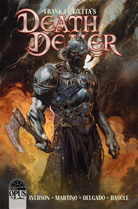 Frank Frazetta Death Dealer #4 Cover D 1:10 Incentive Finch Var ...