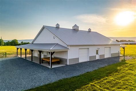 White Pole Barn Pole Barns And Wright's Gallery | Wright Buildings