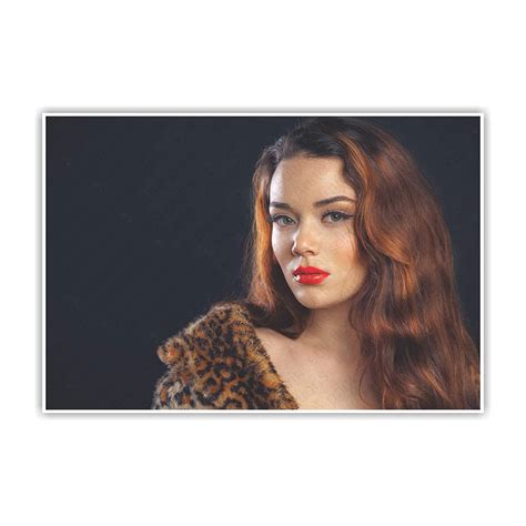 Anne Print Solutions® Model With Golden Hair Poster (Without Frame ...
